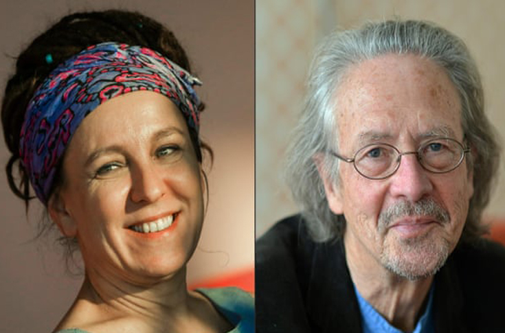 Olga Tokarczuk and Peter Handke win Nobel Prize for literature 