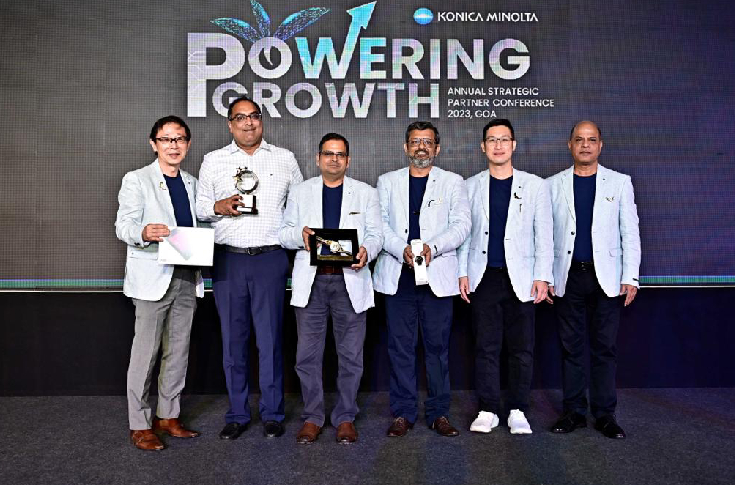 TechNova receives top honours at Konica Minolta Partners Meet 2022-23