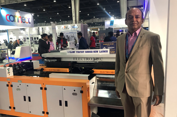 PrintPack 2019: Electro Mec notches 25 deals, launches four-clamp perfect binder