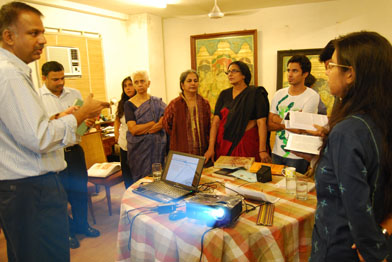 Welbound's Knowledge Yatra addresses independent publishers and designers in New Delhi