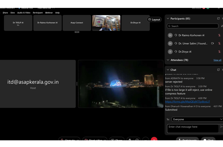 Online Printed Intelligence workshop held