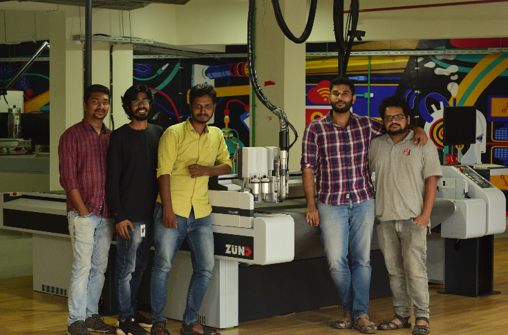 Kerala Startup Mission's fablab invests in Zund digital cutting system
