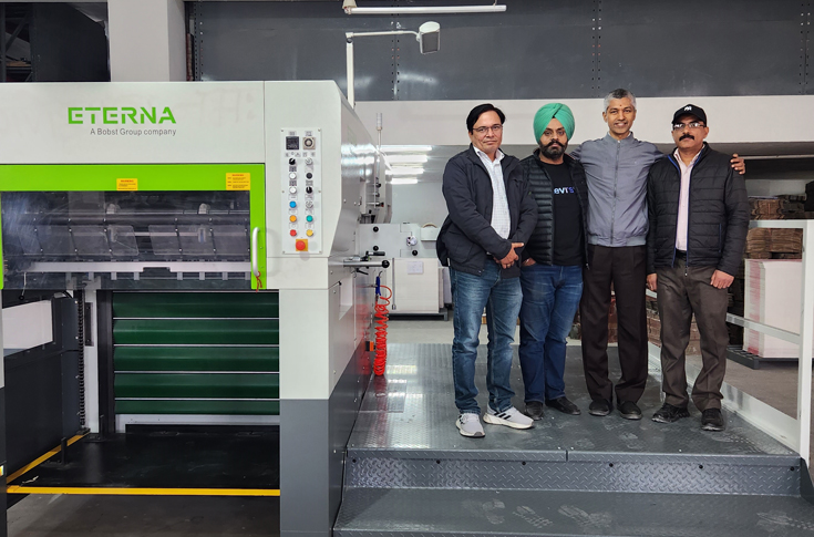 Meera Packers invests in a Shanghai Eterna die-cutter  