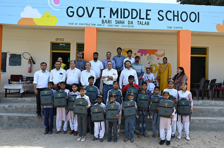 Dabur revamps government middle school in Jammu