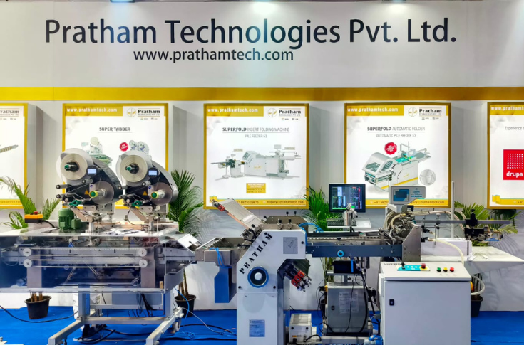 Pamex 2024: Pratham displays outsert folder