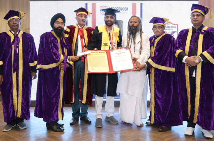 Kurukshetra University expert awarded honorary PhD
