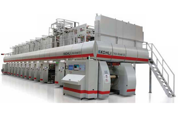 Product of the month: Thea-9one8 rotogravure printing press