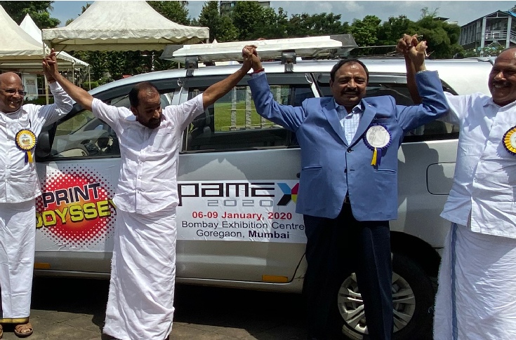 Pamex road yatra in Maharashtra