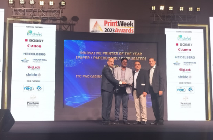   PrintWeek Awards 2023: ITC Packaging and Printing Business wins Innovative Printer of the Year (paper / paperboard / corrugated) (Joint Winner)