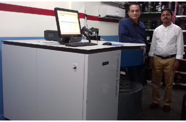 Barcom reduces ink-related waste by 80%