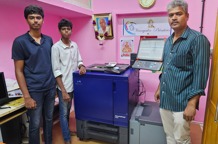 Vinayaka Printers gets AccurioPress to increase productivity 