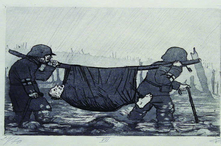 Exhibition of printmaker Otto Dix’s works at ‘Social Criticism and War’