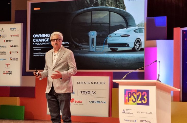 Ramaiah Muthusubramanian talks about owning the change at Print Summit