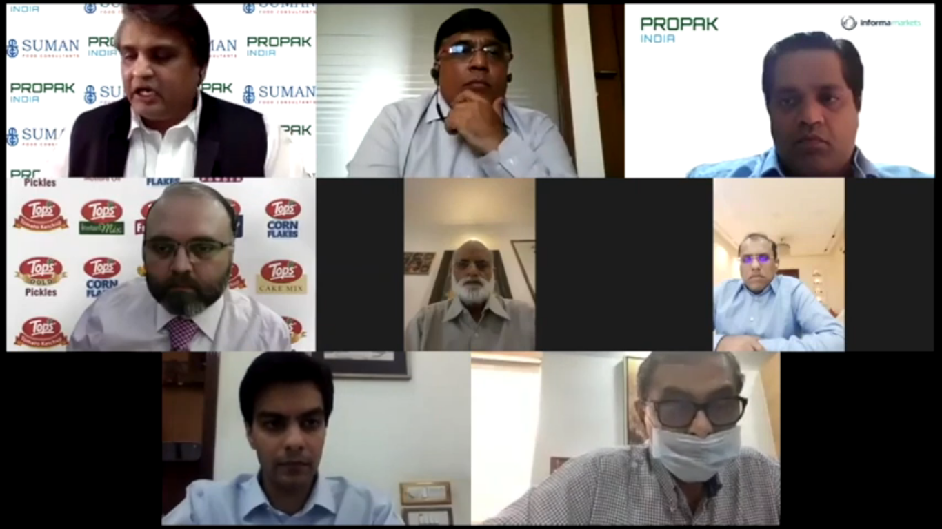ProPak India-Suman Food webinar addresses challenges in F&B industry