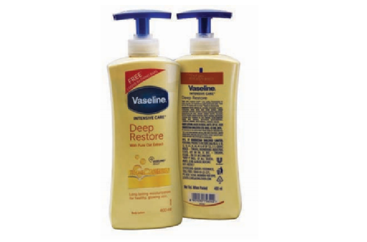 Private View: Vaseline Intensive Care Deep Restore body lotion