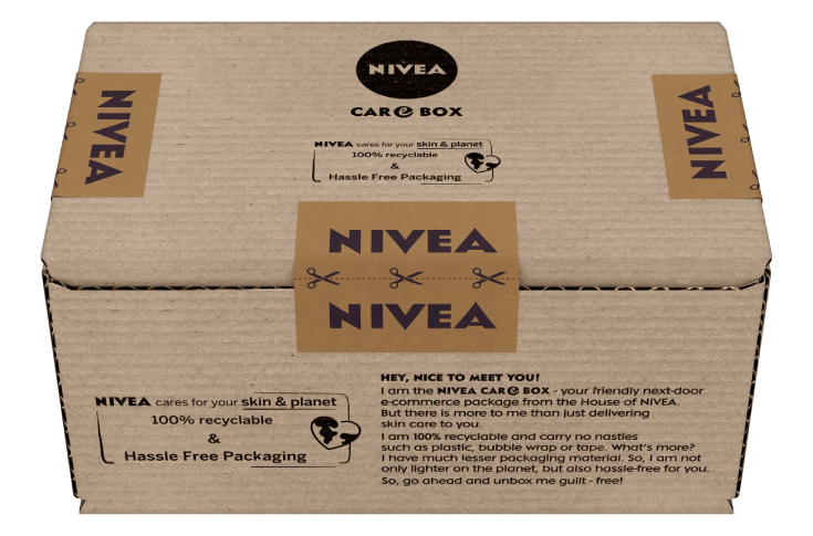 Nivea-Amazon launch ready-to-ship packaging