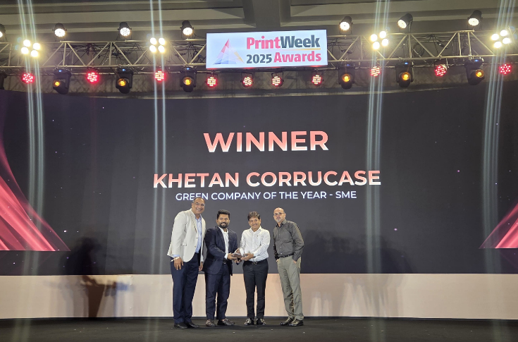 PrintWeek Awards 2025: Khetan Corrucase wins Green Company of the Year – SME