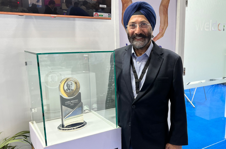 Labelexpo 2022: Harveer Sahni honoured for his global achievement 