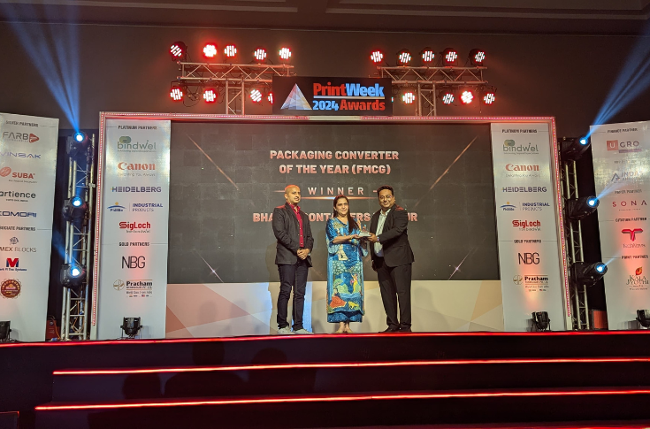 PrintWeek Awards 2024: Bharat Containers Nagpur wins Packaging Converter of the Year (FMCG) (Joint Winner)