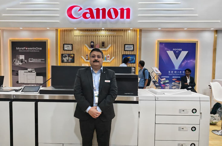 Canon highlights inkjet and India-focused products at Pamex