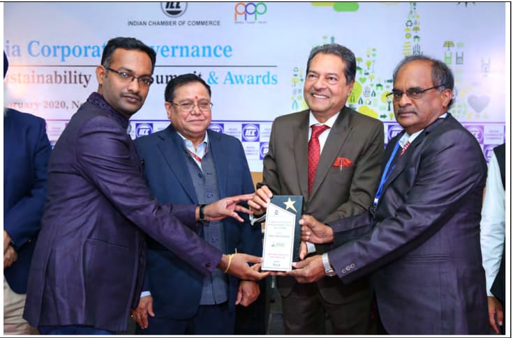 TNPL receives ICC’s Water Stewardship Award