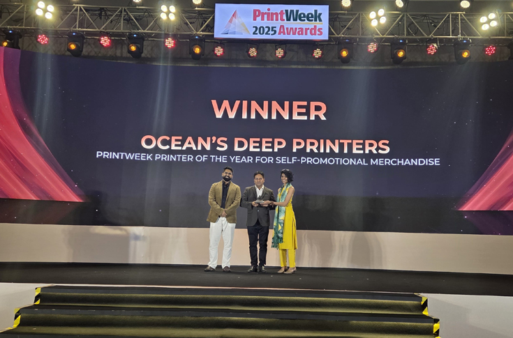 PrintWeek Awards 2025: Ocean’s Deep Printers wins PrintWeek Printer of the Year for  Self-Promotional Merchandise