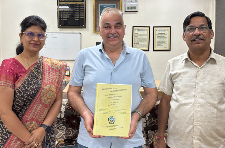 Amit Sharma of HarperCollins is awarded a PhD degree