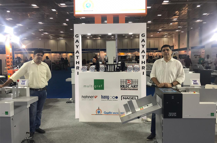 PrintExpo 2019: Gayathri Machineries pulls crowd with double station creasing machine   