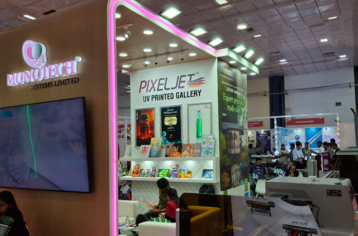 Monotech Systems leads the digital print at Sign India  