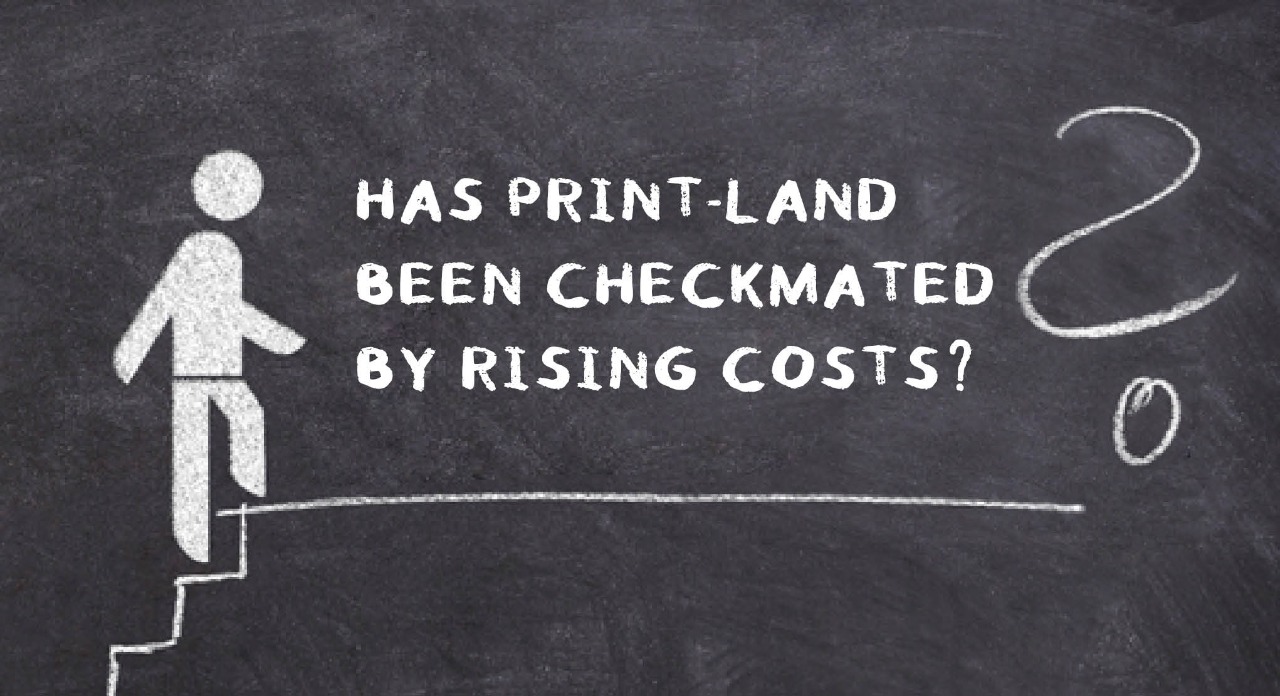 Has print-land been checkmated by rising costs? - The Noel D'Cunha Sunday Column