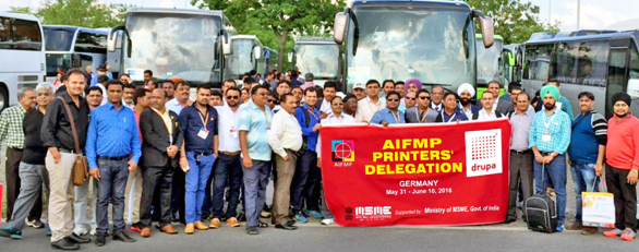 AIFMP receives Rs 5,00,000 reimbursement for Drupa delegates