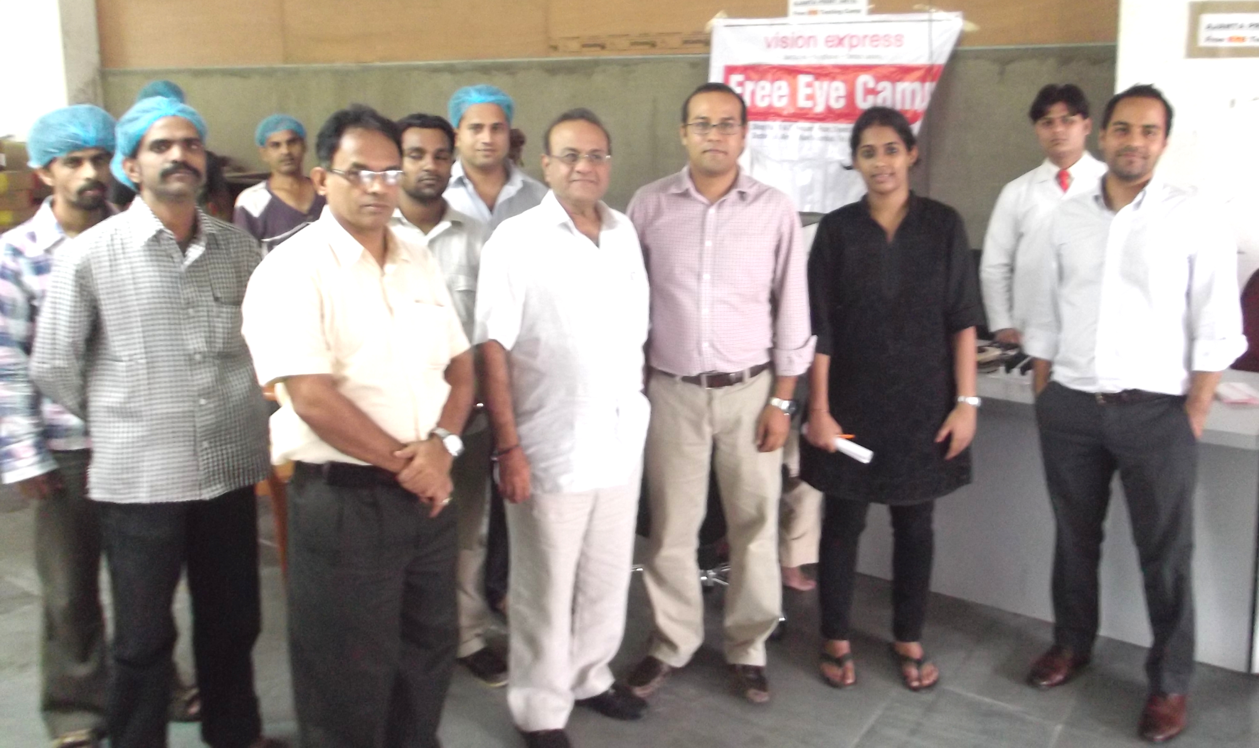 Ajanta Print Arts conducts free eye test programme for employees