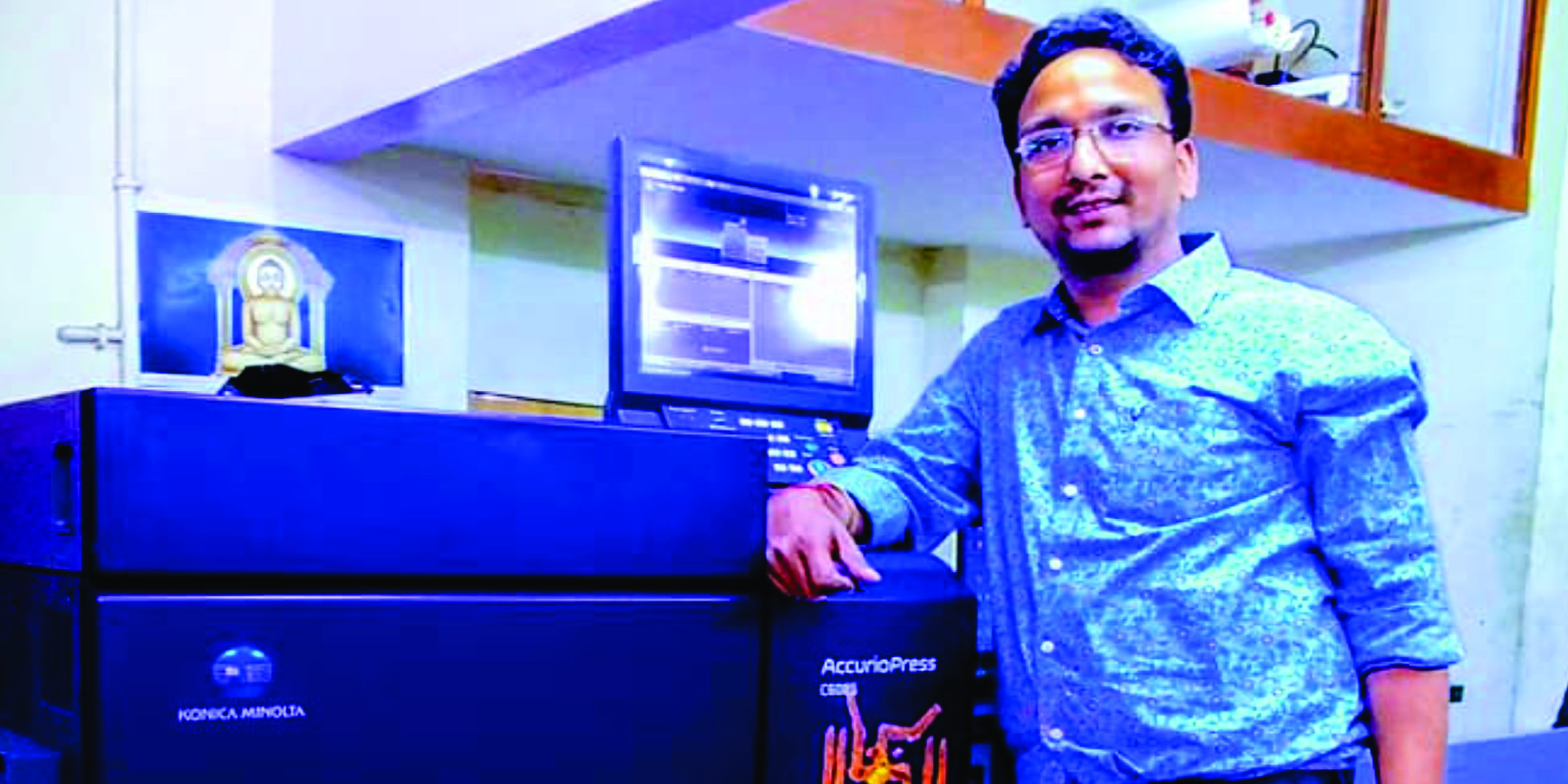 Chawri Bazar’s Parshavi Graphics installs Konica Minolta C6085