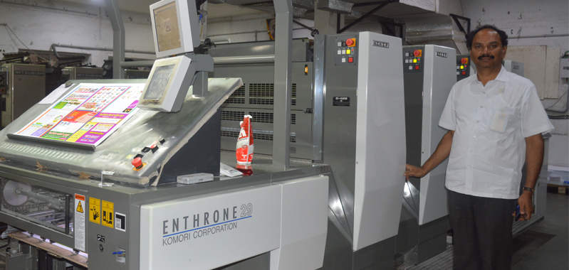Arty Offset invests in Latur’s first Komori Enthrone 29