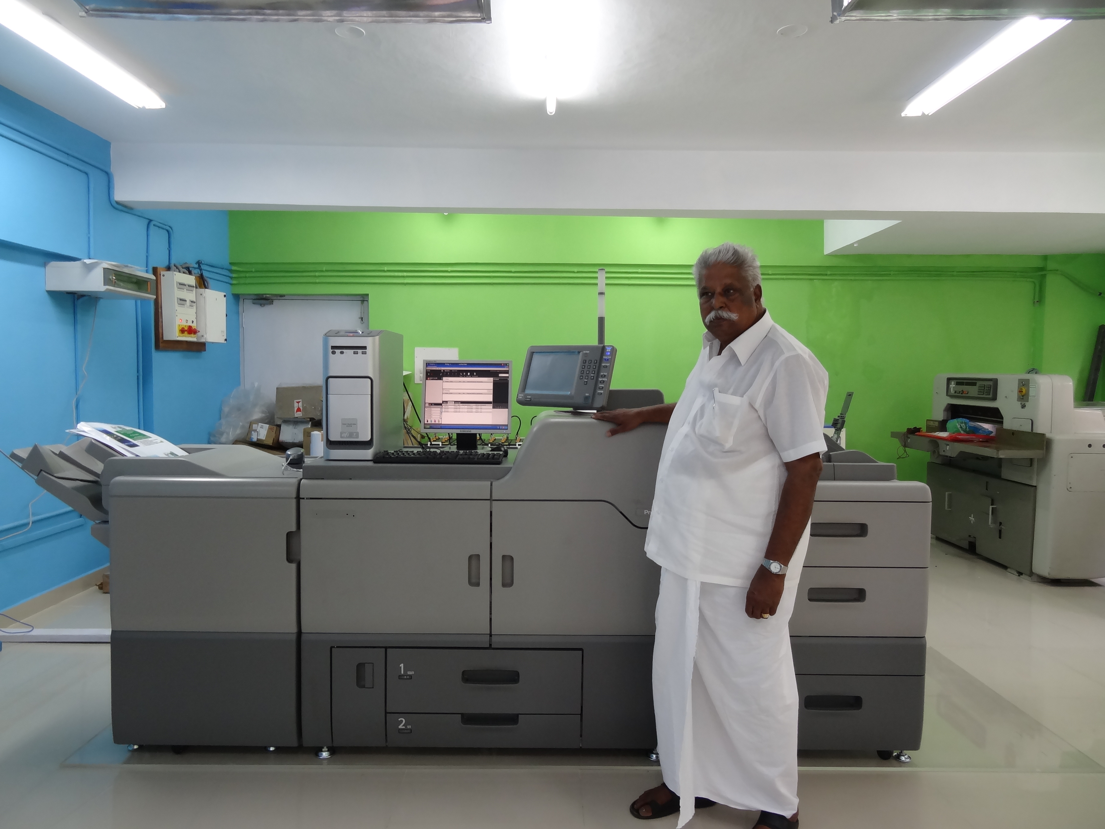 Chennai-based Adyar Student Xerox installs Tamil Nadu’s first Linoprint