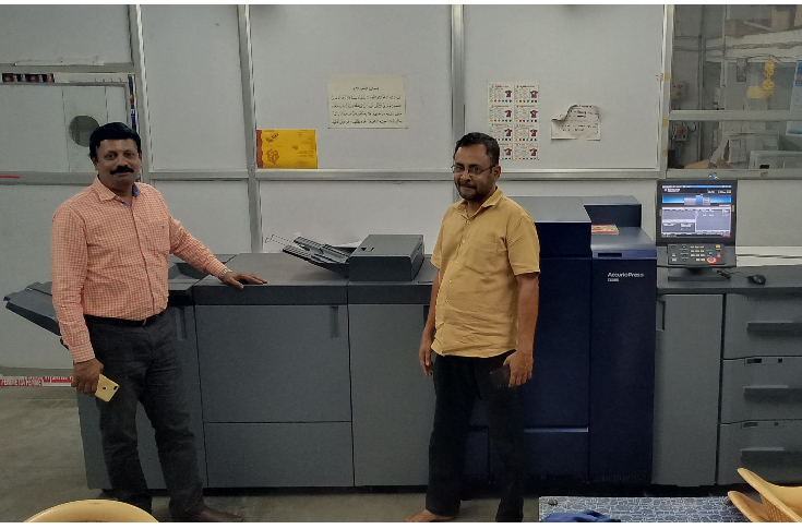 Rabiya Graphics invests in Konica Minolta AccurioPress C6085