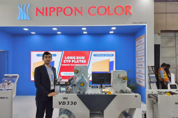 Pamex 2024: Nippon Color showcases die-cutter of digital label 