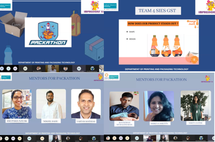 SIES GST students win first virtual Packathon