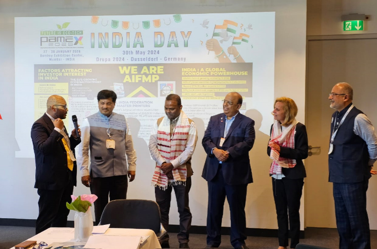 Drupa 2024: AIFMP celebrates India Day 