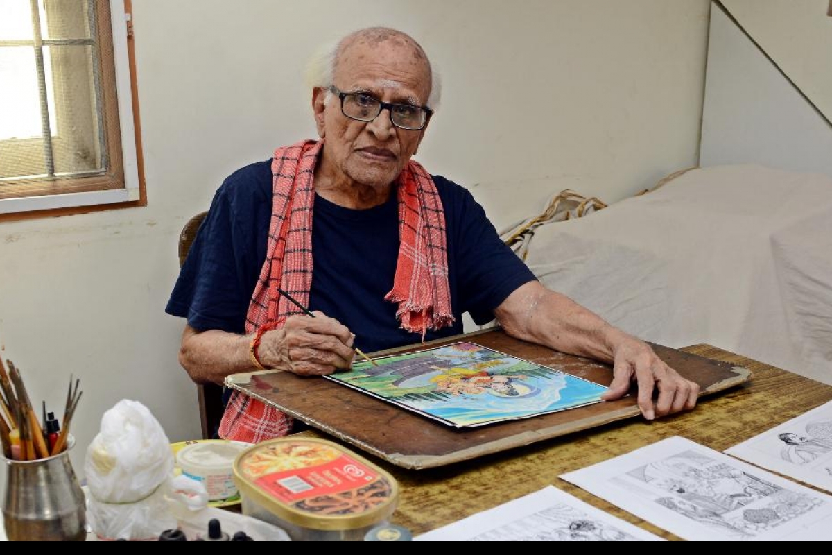 A tribute to Chandamama artist KC Sivasankar