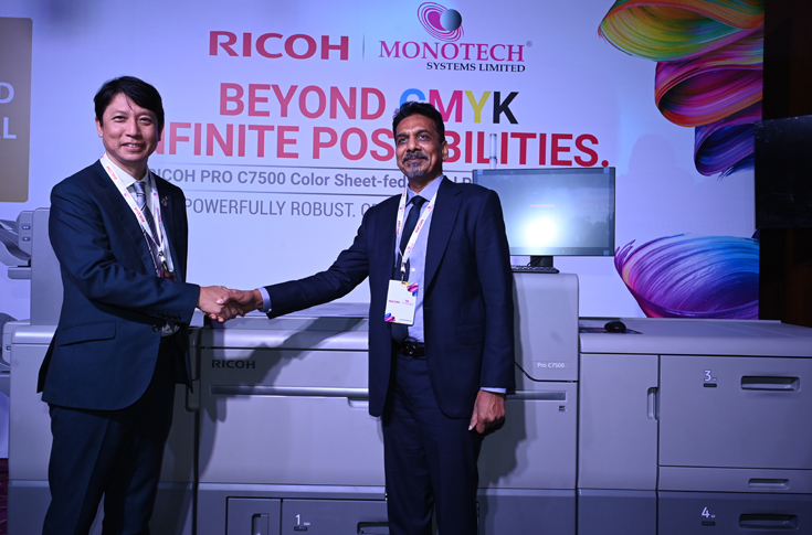 Monotech Systems commemorates Ricoh’s new models