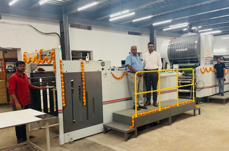Yarbal of Belagavi installs dry lamination kit
