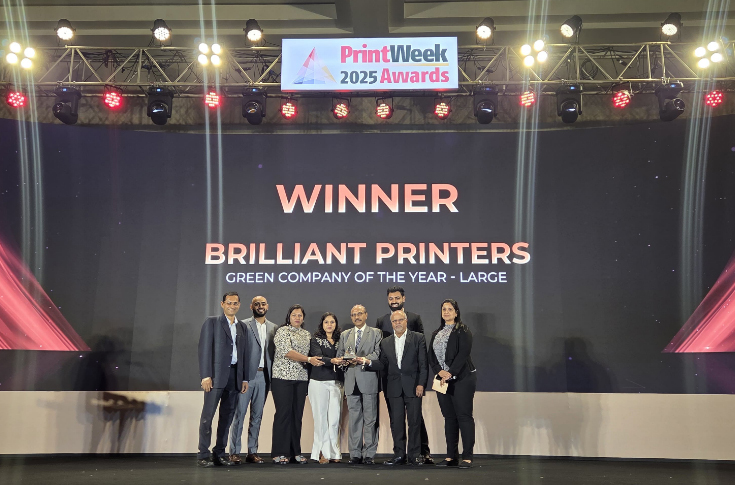 PrintWeek Awards 2025: Brilliant Printers wins Green Company of the Year - Large