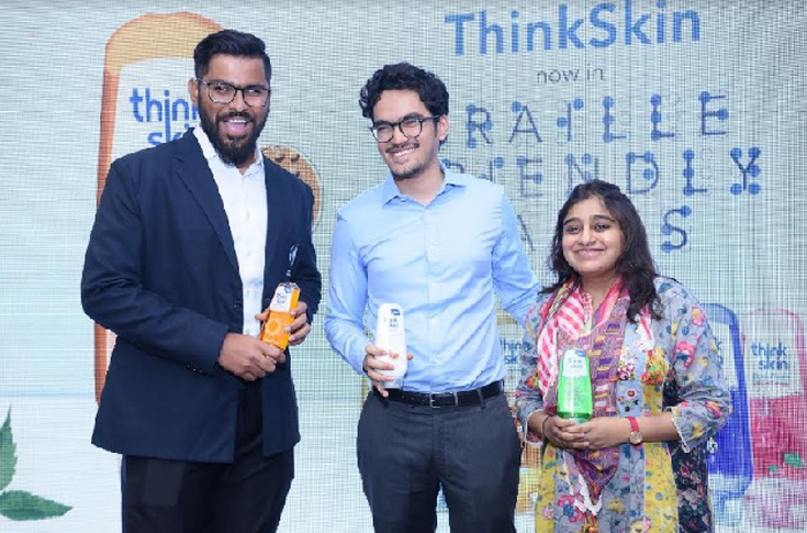 Future Consumer unveils ThinkSkin body wash in braille packaging