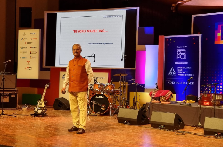 Padman of India shares his success story