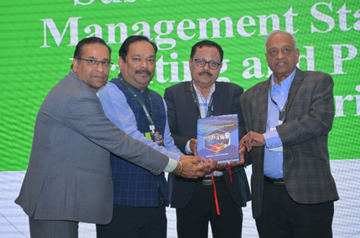 Hemanta Kumar Mishra's book on print released