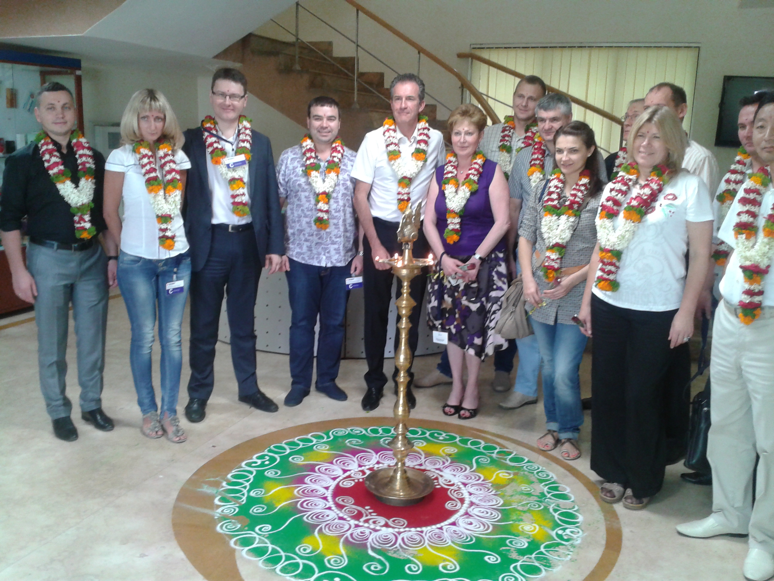 Russian packaging delegates visit Bobst India