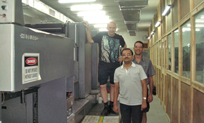 Goodluck Publishers in Saharnapur opts for a pre-owned eight-colour Heidelberg kit