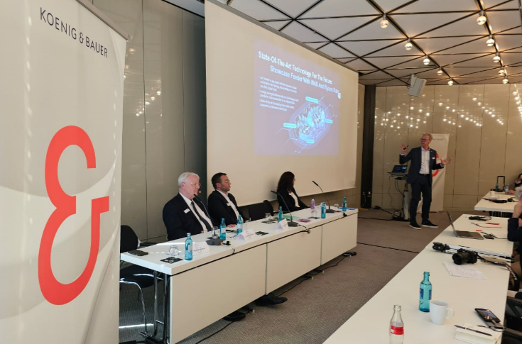 Drupa 2024: Koenig & Bauer presents print in networked environment