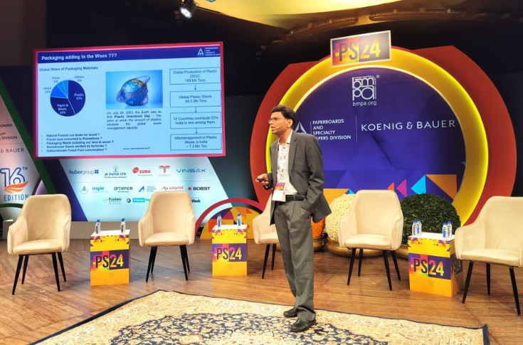 Prabhakar Venneti highlights sustainability at PS 24